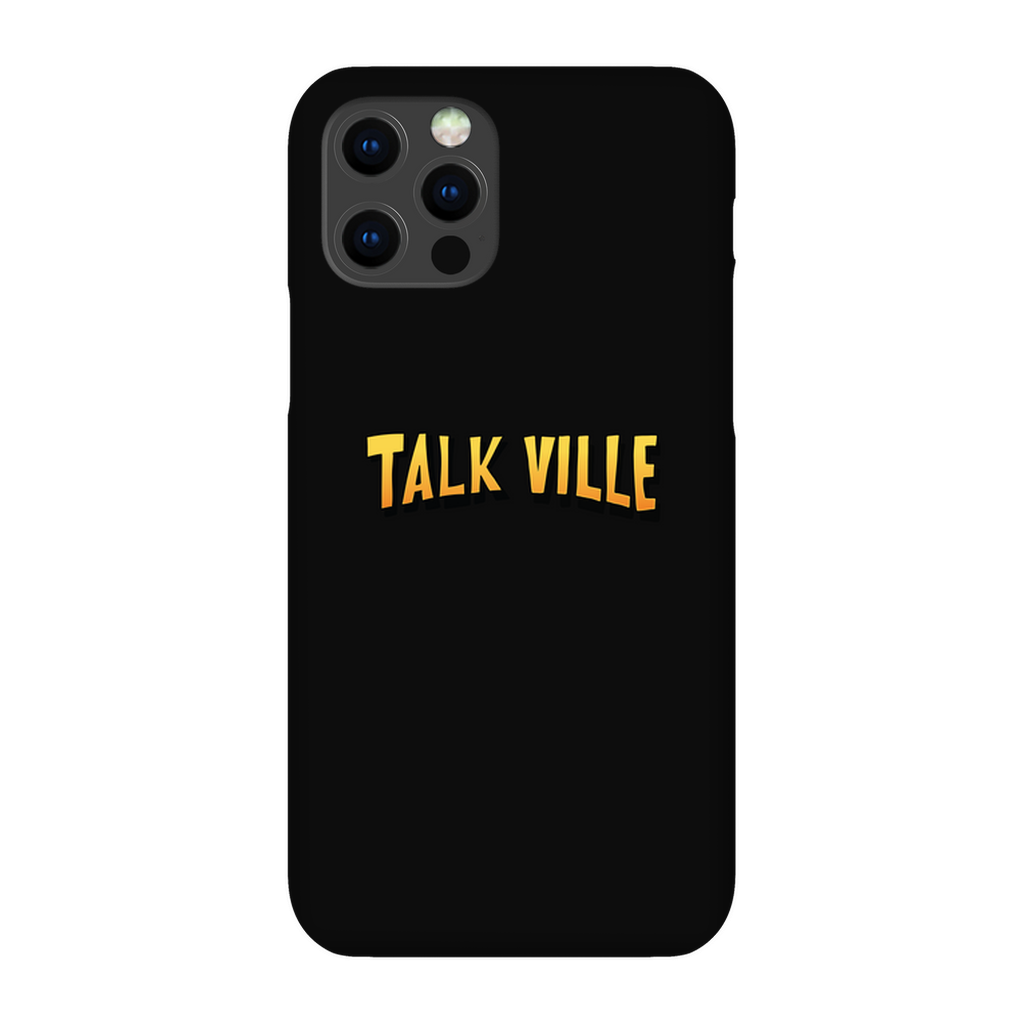 Color Logo Black Phone Case