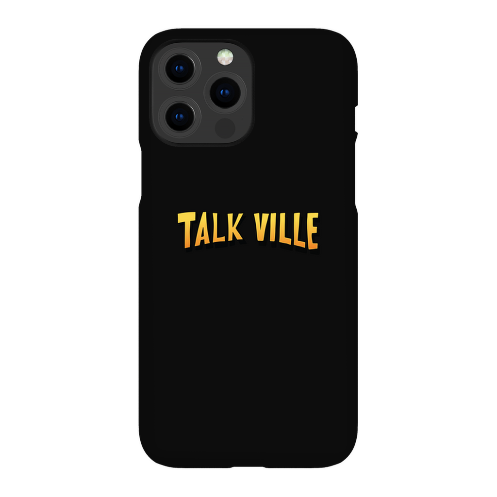 Color Logo Black Phone Case