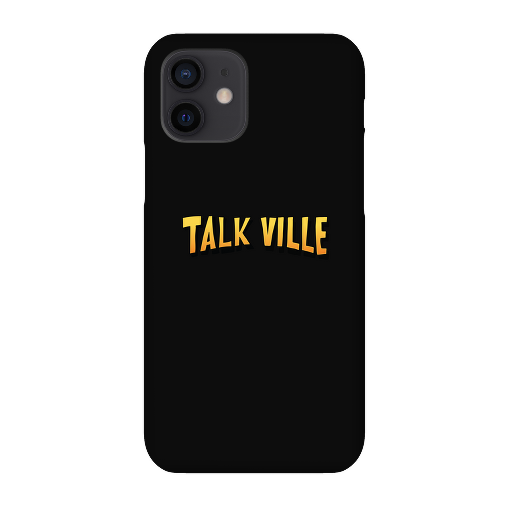 Color Logo Black Phone Case