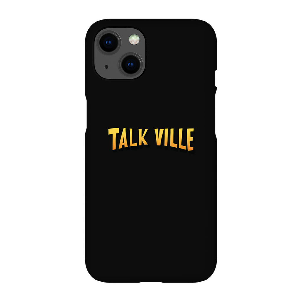Color Logo Black Phone Case