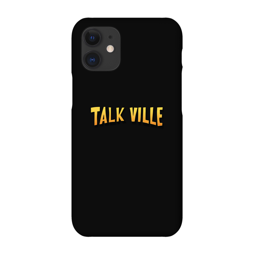 Color Logo Black Phone Case