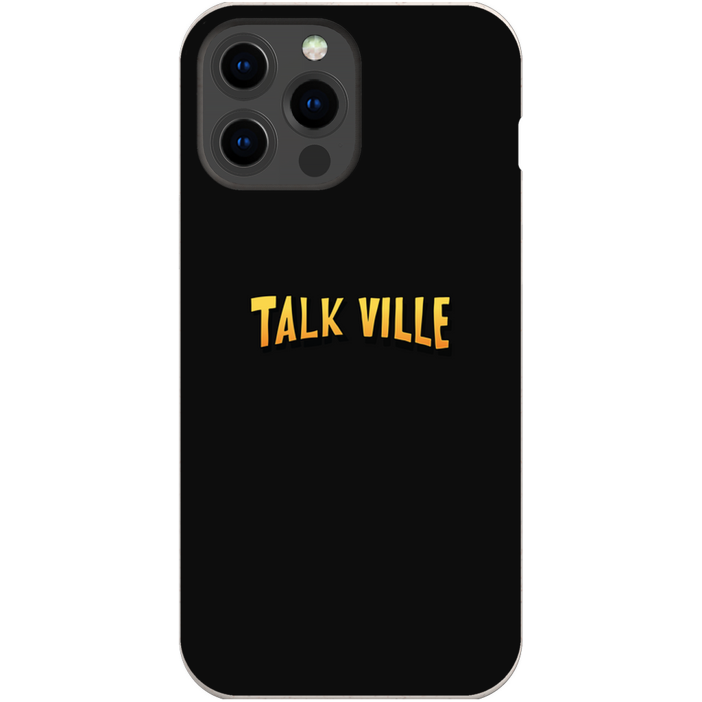 Color Logo Black Phone Case