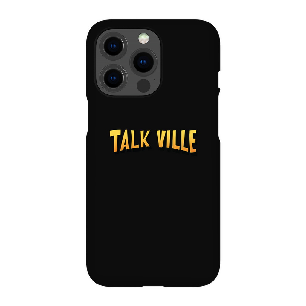 Color Logo Black Phone Case