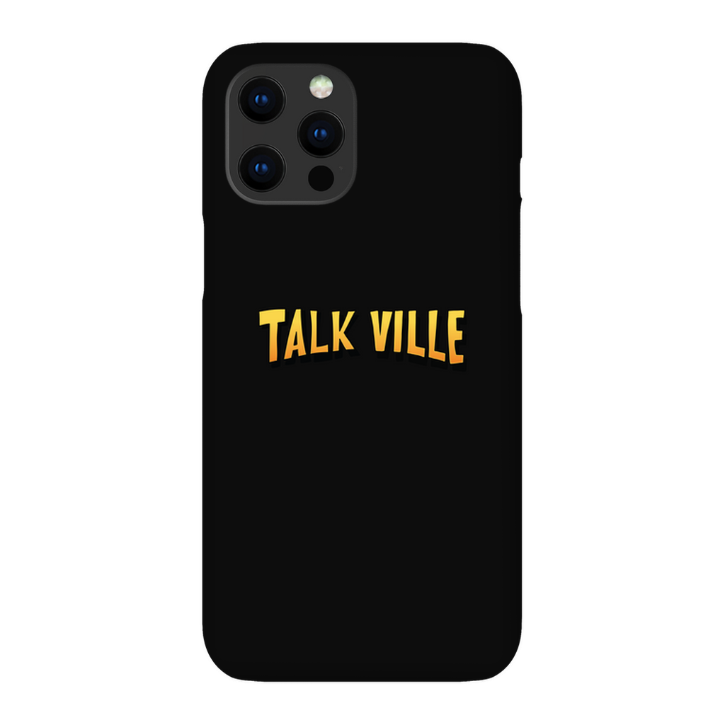 Color Logo Black Phone Case
