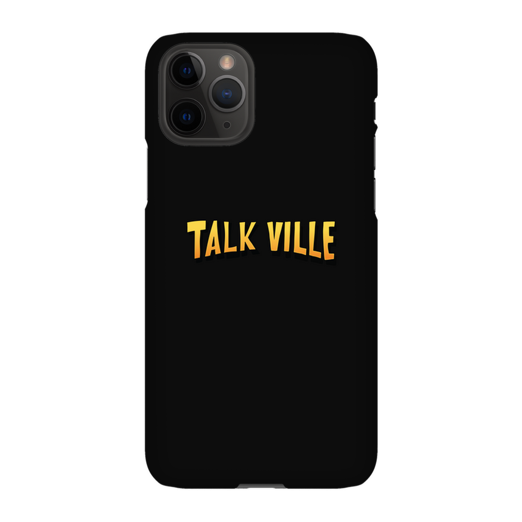 Color Logo Black Phone Case