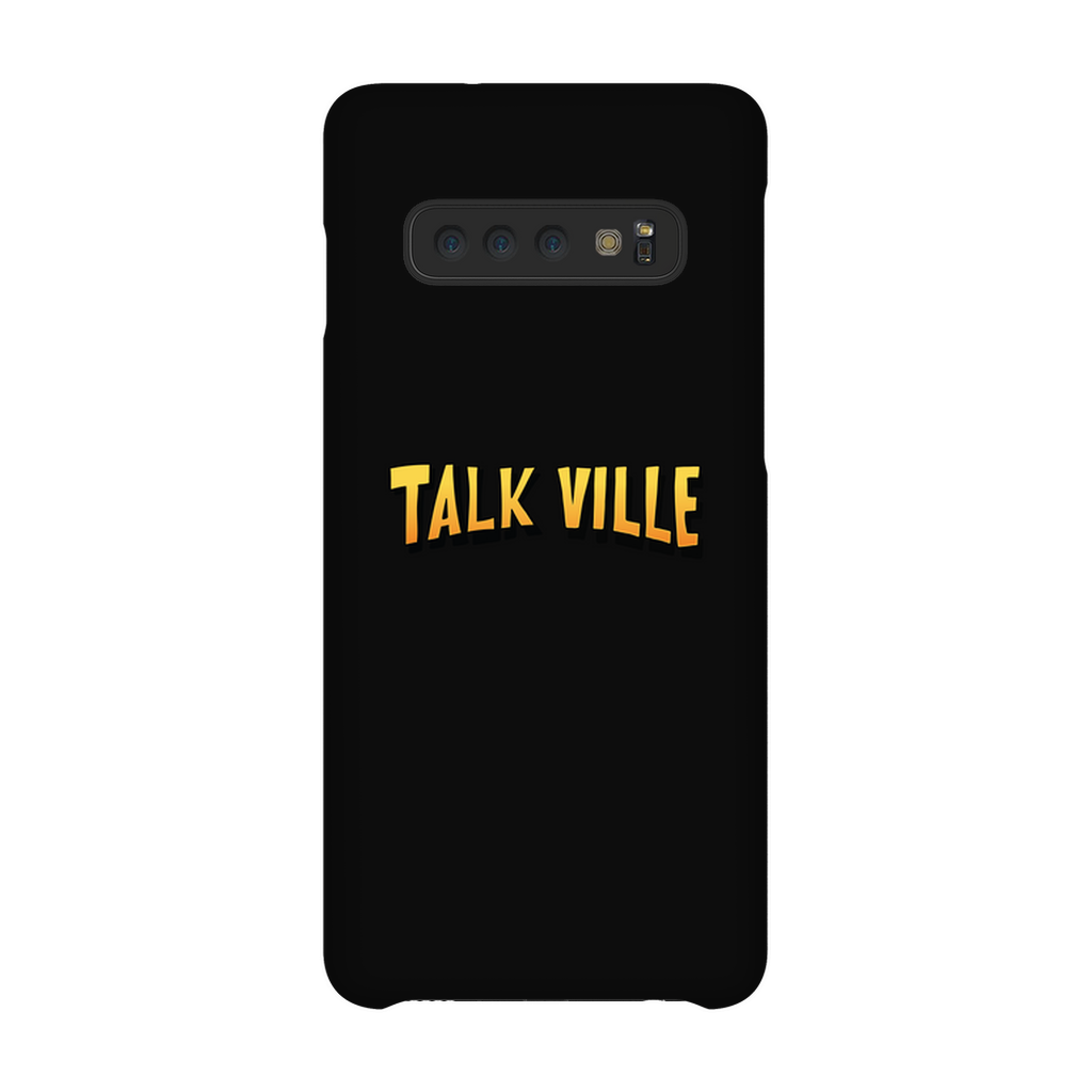 Color Logo Black Phone Case
