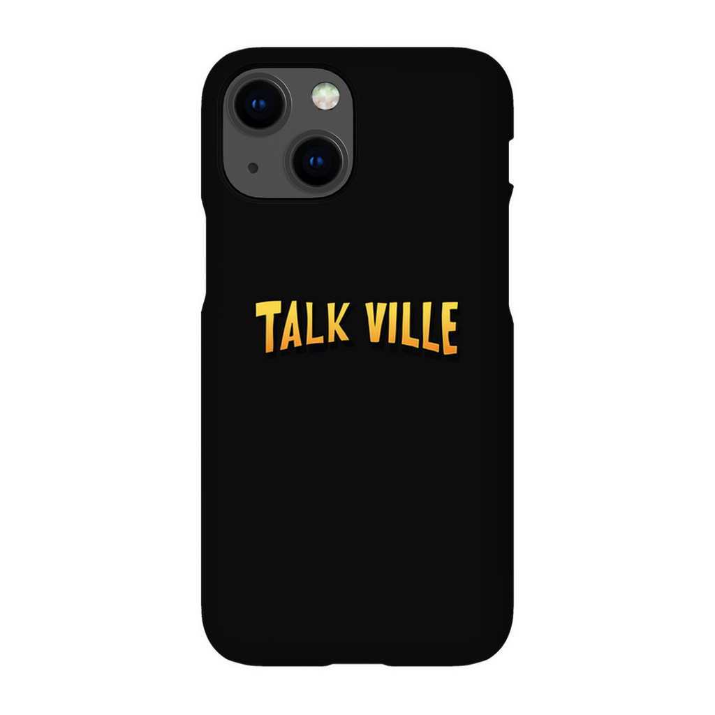 Color Logo Black Phone Case