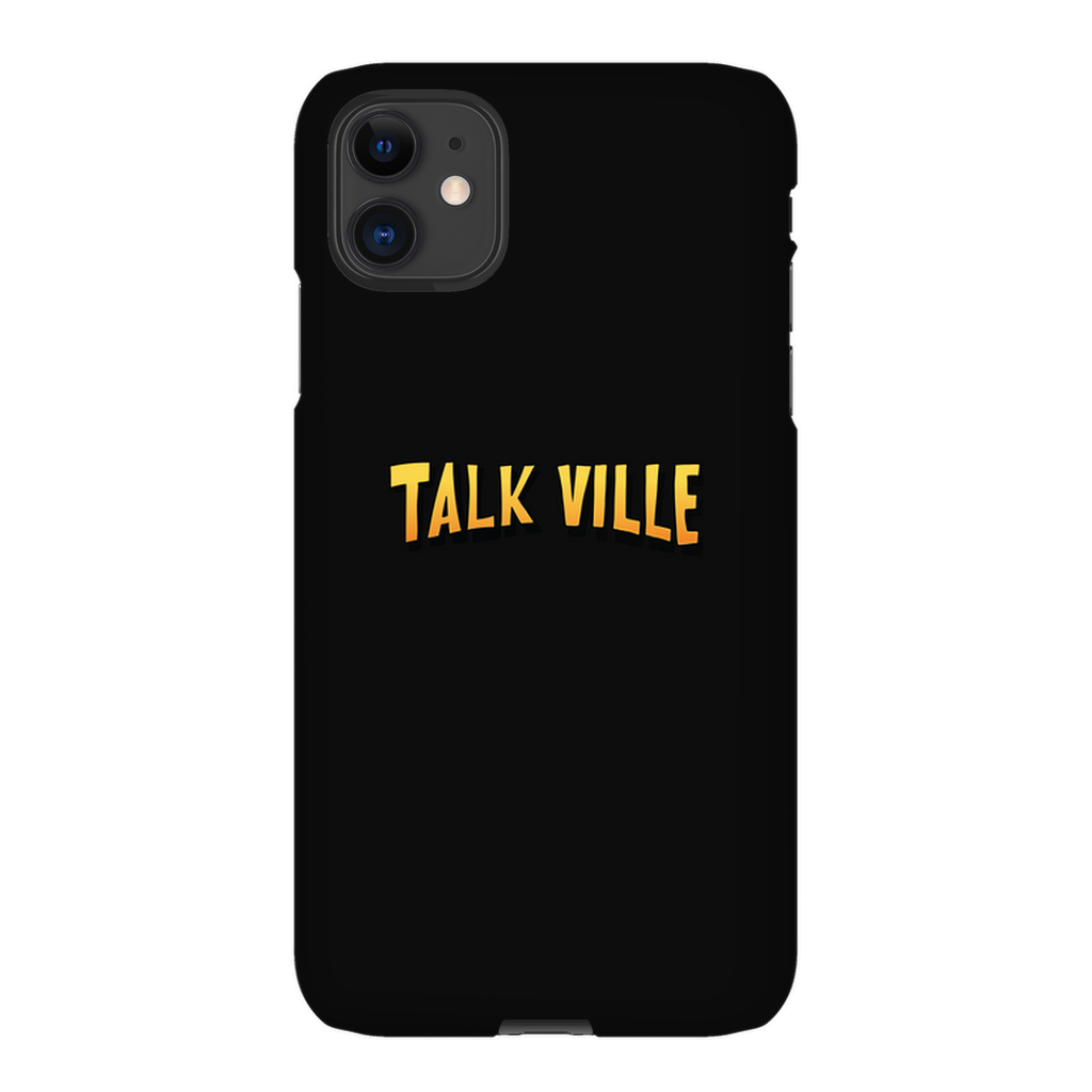 Color Logo Black Phone Case