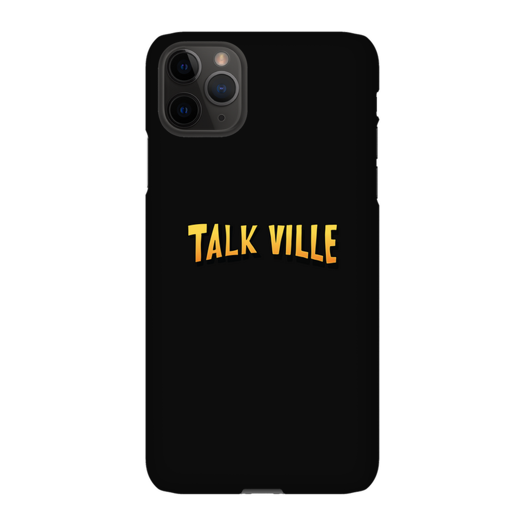 Color Logo Black Phone Case